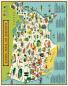 Preview: "Nationalparkkarte" Cavallini Vintage Puzzle, 1000 Teile